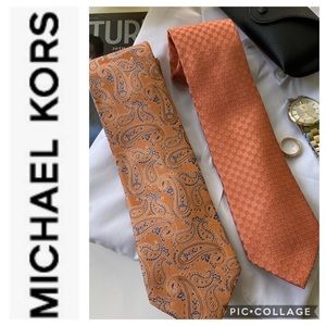 2-Like New Michael Kors Men’s Neck Ties